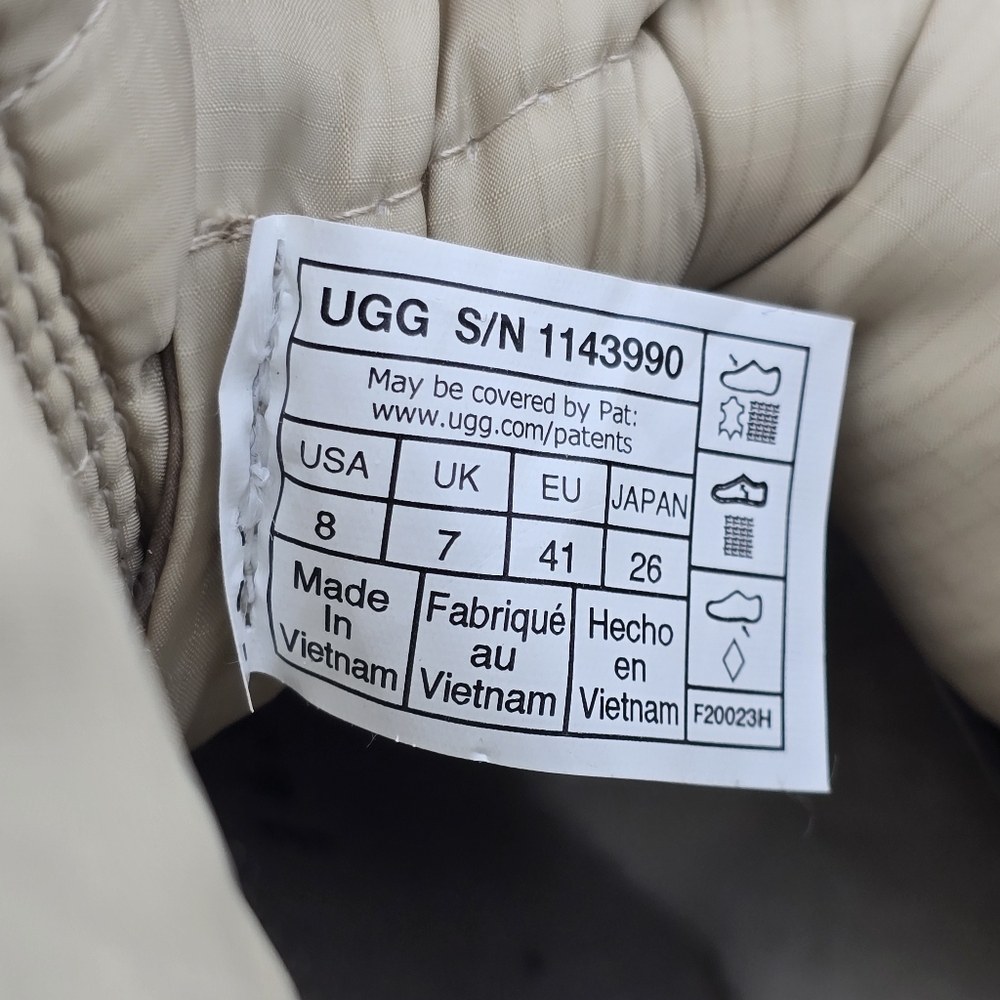 Ugg Classic Mini Lace Weather Smokescreen, Men's 8 Mustard Seed—Missing Galoshes - Picture 13 of 16